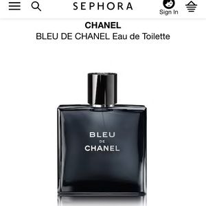 NWOT Bleu de Chanel Eau de Toilette